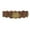 Bronze Red Brown, variant on Women Wide Boho Disc Leather Belt Vintage Western Chunky Oval Concho Belt Y2k Grunge Accessories