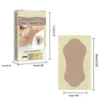 thumbnail image 3 of Almohadillas Para El Sudor De Las Axilas, Fit Skin 12 Almohadillas Para El Sudor De Las Axilas De Color Piel Para Hombres Para Exteriores, 3 of 8
