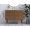 thumbnail image 2 of Elegant Lighting VF41042WB Boise 42" Free Standing Single Basin Vanity Set - MultiColor, 2 of 5