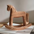thumbnail image 5 of Vintage Carved Wood Rocking Horse Animals Decorated, 5 of 5