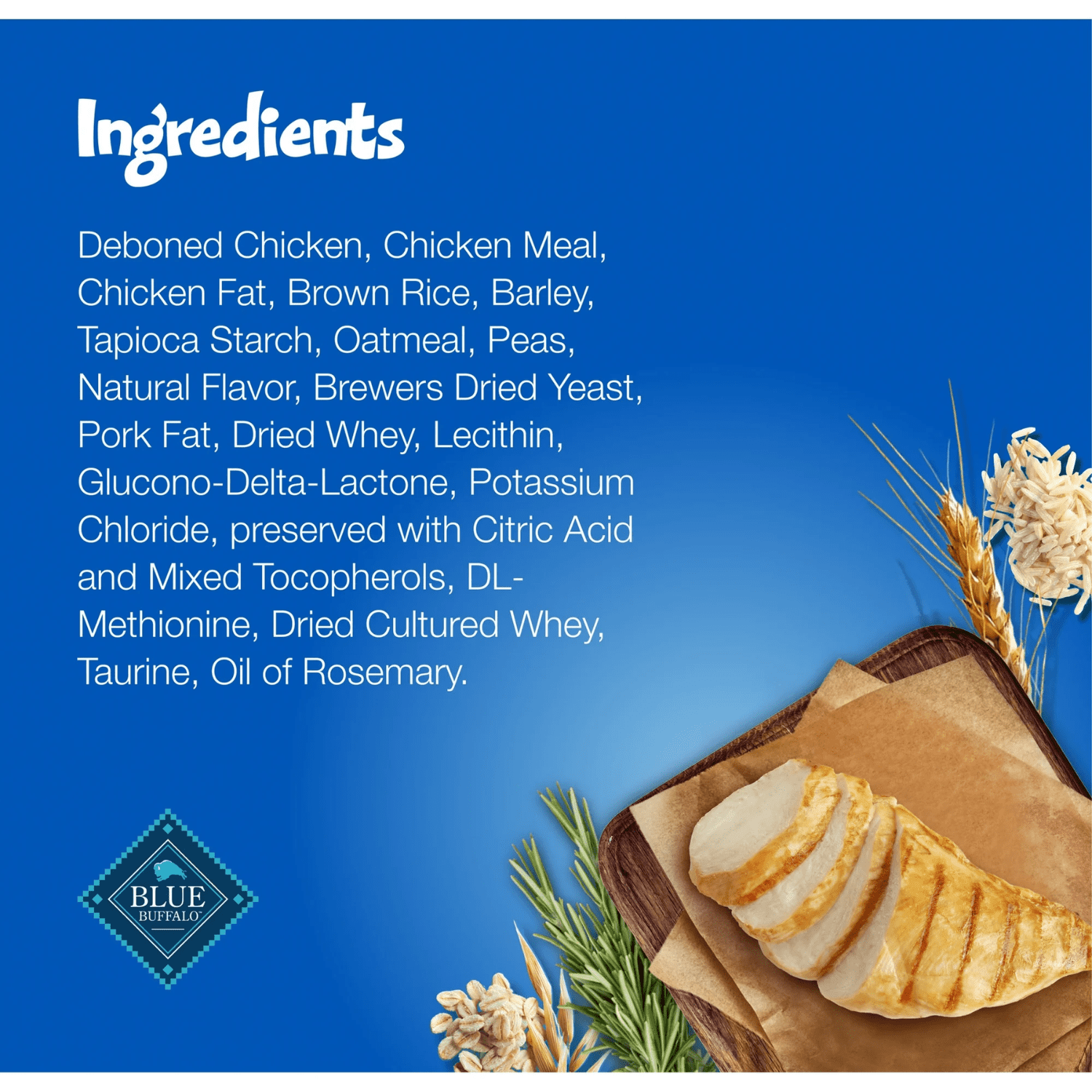 Blue Buffalo Bursts Gâteries Croquantes pour Chats Saveur Poulet 340g