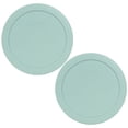 thumbnail image 2 of Pyrex 7201-PC Round 4 Cup Storage Lid for Glass Bowls (2, Muddy Aqua), 2 of 6