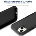 thumbnail image 2 of YEYKX Defender Case for iPhone 15 Plus 6.7'' - Heavy Duty 1 in 1 Design Rugged Full Body Dustproof Shockproof Bumper Non-Slip Protective Cover,Black,For iPhone 15 Plus, 2 of 5