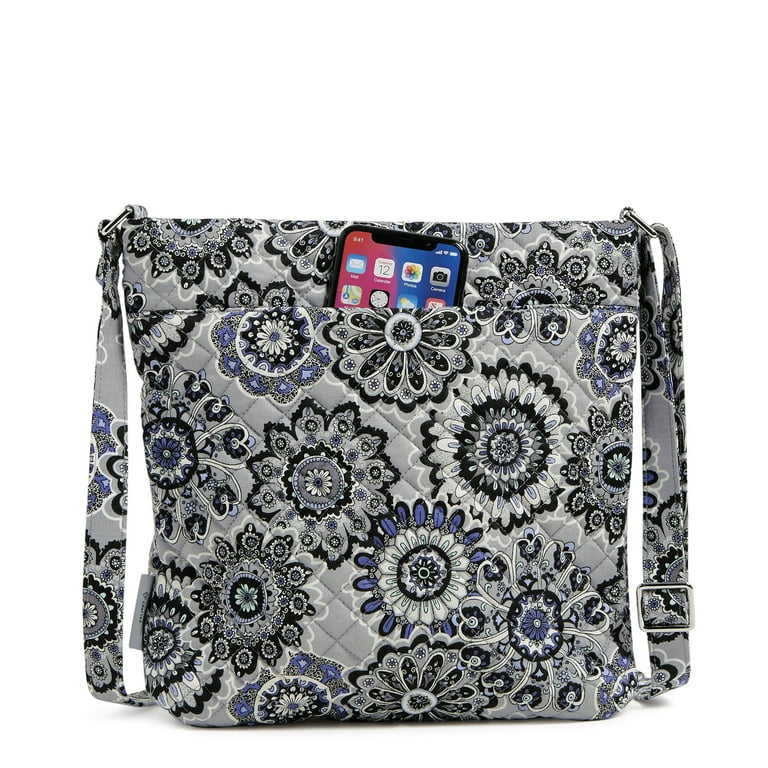 Vera bradley triple zip hipster black outlet