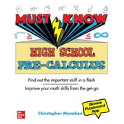Must Know High School Pre-Calculus, (Paperback)