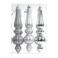 thumbnail image 2 of Christmas Decoration 6.69inch 6pc Christmas Icicle Ornaments Glass Twist Icicle Hanging Christmas Tree Ornaments Irregular-shaped Electroplated Christmas Balls Decoration, 2 of 6