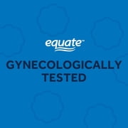 Equate Tampons with Premium Plastic Applicators, Unscented, Regular (20 Count)