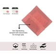 thumbnail image 3 of Home Weavers Luxury Bathroom Rug 100% Cotton Reversible Bathroom Rugs Set, Washable Bath Rug, Soft Cotton Soft Absorbent Bath rug, Kitchen Mat, Non Slip Bath Mat, 24"x40" Rectangle, Coral, 3 of 4