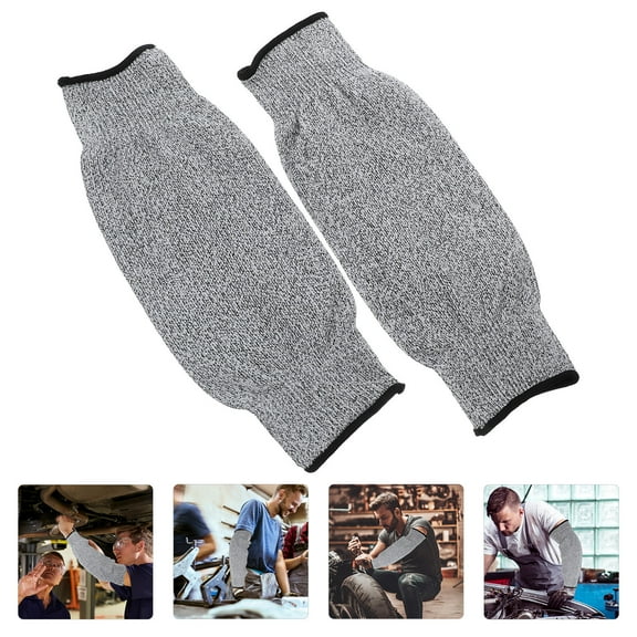 SWETRACE Gardening Sleeves Arm Protection Cut Resistant Sleeves Grey 1 Pair