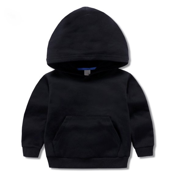 Timegard Toddler Baby Clothes 2-6 Years Boy Girl Hoodies Sweatshirts Fall Winter Kids Comfy Pullover