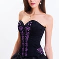 thumbnail image 4 of Vêtements de Mise en Forme pour Femmes Mode Rétro en Forme d'Éventail Col en U Taille Serrée Vêtement de Mise en Forme pour Femmes Contrôle du Ventre en Liquidation, 4 of 8
