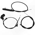 thumbnail image 1 of 3-Piece Hood Release Cable Kit for 1998-2005 Sedan Models Compatible with E46 320i 323i Replacement Part, 1 of 5