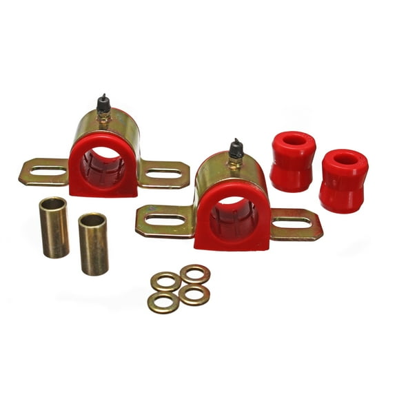 Energy Suspension 2.5110R Sway Bar Bushing Set Fits 97-06 Wrangler (TJ) Fits select: 1997-2006 JEEP WRANGLER / TJ