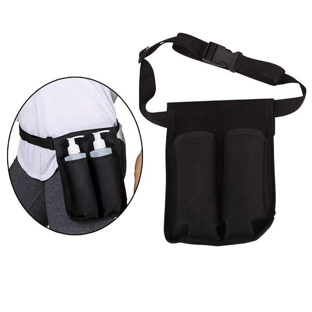 Funda para botella de /cinturo/portátil/tela Oxford/bolsa de ón de soporte duradero conveniente para botella de conservación de aceite de shamjiam Funda para botella de masaje