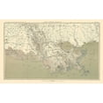 thumbnail image 2 of Bien 24x17 Black Ornate Wood Framed with Double Matting Museum Art Print Titled - Mississippi Delta Region - Bien 1895, 2 of 4