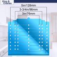 thumbnail image 2 of King&Charles Cabinet Hardware Template Cabinet Handle Template Tool - Cabinet Pull/Knob Template for Cabinet Hardware Cabinet Template for Handles and Pulls with Center Punch., 2 of 4