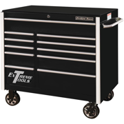Extreme Tools Extreme Tools 41 11-Drawer Roller Cabinet, Black