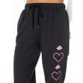 thumbnail image 6 of Celebrity Pink Women's and Women's Plus Fleece Jogger Sweatpants, Sizes XS-4X, 6 of 6