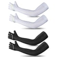 thumbnail image 4 of MYG une Paire de Manches de Protection Solaire en Soie Glacée Manches de Sport Pêche, 4 of 9