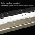 thumbnail image 6 of Aluminum Alloy Curtain Track, Mute Ceiling Mounted Curtain Rod, Sliding Curtain Rod for Office, Living Room, Bedroom, 6 of 7