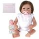 thumbnail image 1 of Muñecas Reborn Baby De 19 Pulgadas, Suave Y Realista, Muñeca Recién Nacida, Flexible, Lavable, Con Ropa, Chupete, Biberón, Juguete Educativo Preescolar Para Niños Pequeños, Niñas Muyoka Hogar, 1 of 7