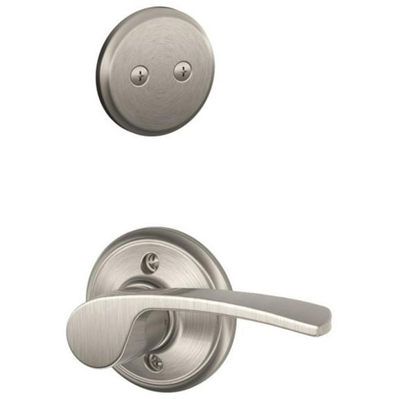 Schlage F94-Mer-Lh Merano Left Handed One-Sided Dummy Interior Pack - Nickel