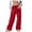Red, variant on Womens Work Pants Lightweight Relaxed Relaxed Fit Wide Leg Palazzo Pants Spandex Elastic High Waist Slacks Pants Star Print Drawstring with Pockets Sweatpants for Ladies Cycling Club Gray