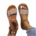 thumbnail image 4 of Zapatos de punta abierta para mujer Sandalias cómodas Sandalias de playa cómodas e informales Wmkox8yii nm4518, 4 of 4