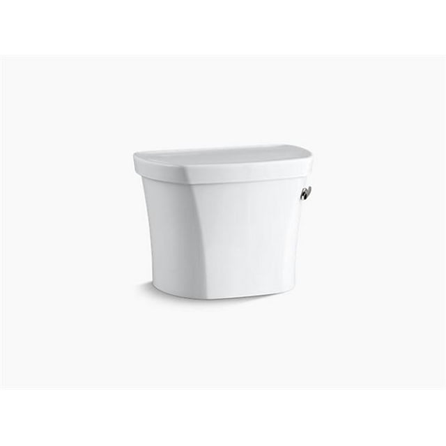 Kohler K-4841-RA-0 1.28GPF Réservoir de Toilette avec Levier de Déclenchement à Droite pour 14 Po Rough-In - Blanc
