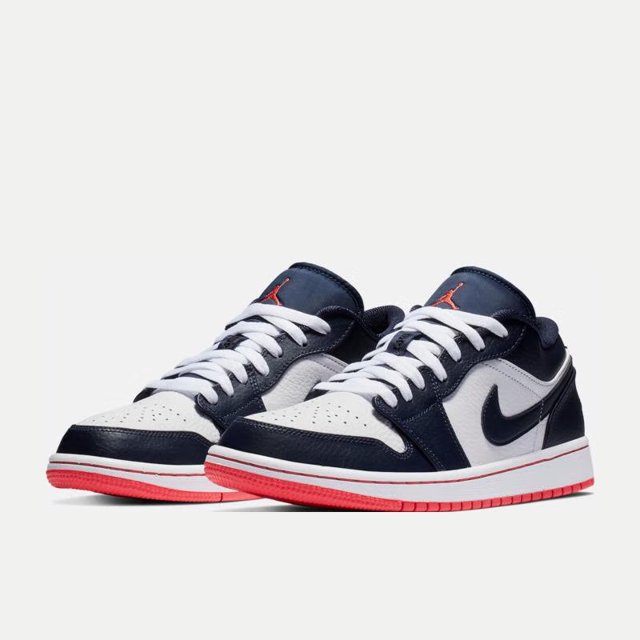 Nike Air Jordan 1 Retro Low - Zapatillas de baloncesto para hombre y mujer, clásicas, de cuero, cómodas, para deportes al aire libre, informales, para patineta