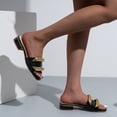 thumbnail image 1 of LEEy-World Chaussures pour Femmes Sandales Ouvertes Confortables à Bride Réglable Décontractées à Enfiler, 1 of 5