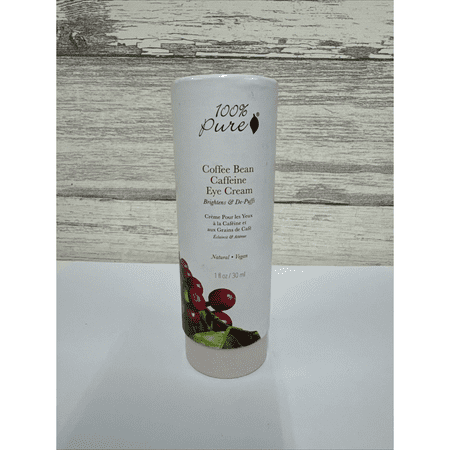 100 Pure Coffee Bean Caffeine Eye Cream 1 fl oz