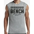 thumbnail image 2 of Gymish Bench Sets Us Apart Workout Shirt for Men – Funny Lifting Gym T-Shirt, Mens Gym Shirt, Fitness Gift for Men, 2 of 7
