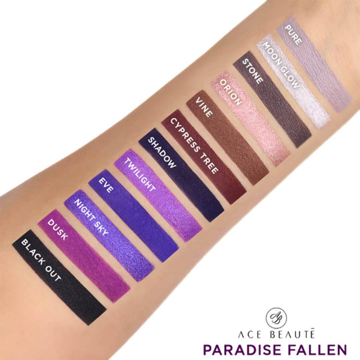 Ace Beaute Paradise Fallen Eyeshadow Palette