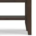 thumbnail image 6 of Acadian SOLID WOOD End Table in Warm Walnut Brown, 6 of 10