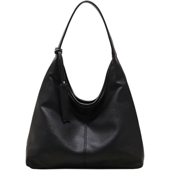 Kukuzhu Women's Hobo Bag PU Leather Shoulder Bag Large Handbag Totes Versatile Purse Top Handle Bag Commuting