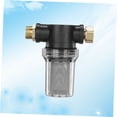 thumbnail image 3 of FUEENIRVA Pressure Washer Pipe Fittings Washing Machine Water Filter Plastic Black 1Set, 3 of 8