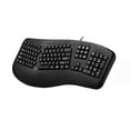 thumbnail image 2 of Adesso Desktop Ergonomic Keyboard, Black, 2 of 5