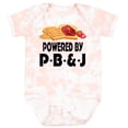 thumbnail image 3 of Inktastic Powered by P B and J Peanut Butter Lover Boys or Girls Baby Bodysuit, 3 of 5