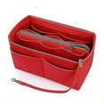 thumbnail image 2 of Felt Purse Insert Organizer Portable Cosmetic Bag Fit For Handbag Tote Various Bag, 2 of 5
