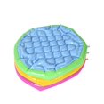 thumbnail image 4 of Greensen Toy Round Pool，Rainbow Space Toy，Sand Table Fishing Toy,Three-layer Rainbow Space Toy Sand Table Fishing Toy Small Pool Child Inflatabl Swimming Pool, 4 of 8