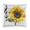 Pattern, variant on Pillowcase Music Note with Yellow Sunflower Zippered Pillow Cover 16"x16" for Couch Car Sofa - No Insert Music Theme Piano Black Musical Notes Bed Pillow Covers