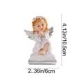 thumbnail image 2 of Ornamentos Claros para las Artesanías: Regalo de Estatua Linda Niña Artesanías de Resina 6x10.5cm, Regalo Del Festival para el Escritorio de la Oficina en el Hogar, Ornamento Blanco Y Escritorios Para, 2 of 7