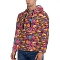 thumbnail image 2 of Hoodies for Men - Skull blue daisy flower Long Sleeve Comfrt Men'S Fashion Hoodies & Sweatshirts, Sweatshirts for Men Hoodies Pullover Clothing Clothes with Pouch, 2 of 7