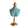 thumbnail image 2 of Expositor de busto de collar, forma de vestido femenino, accesorio de fotografía, decoración elegante para negocios 16 cm x 36 cm, 2 of 9
