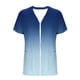 thumbnail image 4 of Camiseta de Cuello Redondo de Color Sólido Casual de Ajuste Suelto con Poliéster Suave, Camiseta de Verano para Uso Diario en Casa O Trabajo, 4 of 6