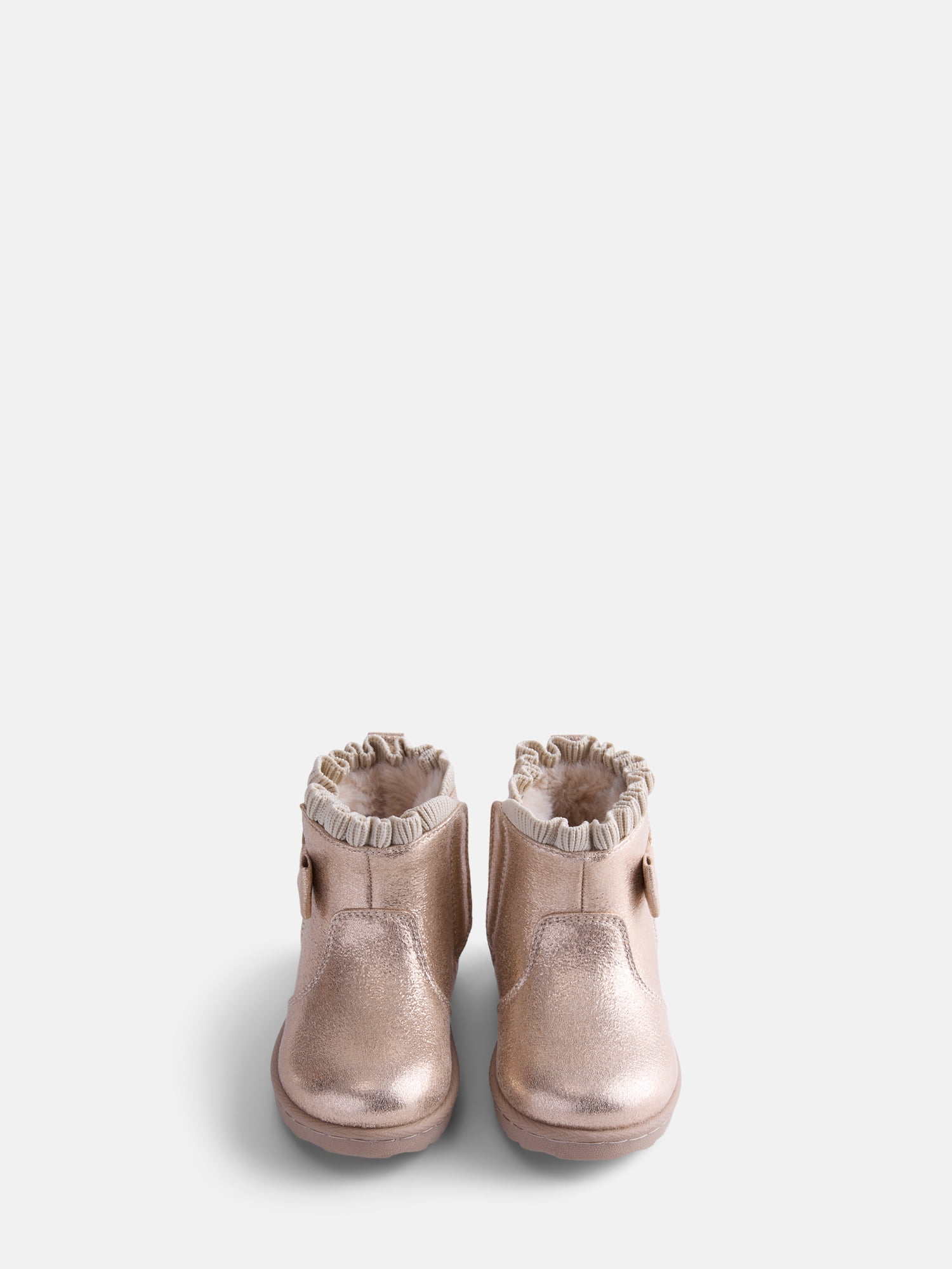 Wonder Nation Baby and Toddler Girls Faux Fur Boots