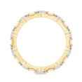 thumbnail image 2 of Rosec Jewels Lab Created Diamond Eternity Ring - Designer Wedding stacking Ring - EF-VS Grade, 10K Yellow Gold, US 12.00, 2 of 8