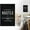 Black-AM, variant on Inspirational Quotes on Canvas Posters - Inspirational Quote Canvas Wall Art Poster Modern Motivational Sayings Print for Living Room Bedroom Decor Home Aesthetic & Encouragement