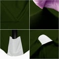 thumbnail image 5 of Mds Pack of 10 Rectangular Stretch 8ft Spandex Table Cover Tablecloths for Wedding - Olive Green, 5 of 6